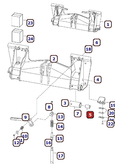 Bobcat įvorė 6730997 schema